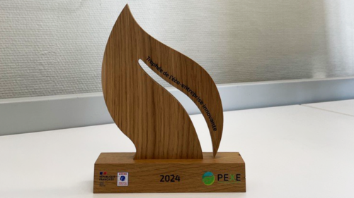 Mob-Energy a remporté le prix de l'éco-entreprise innovante 2024.